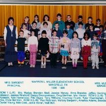 Second Grade Classes 1995-1996 (Four Classes)